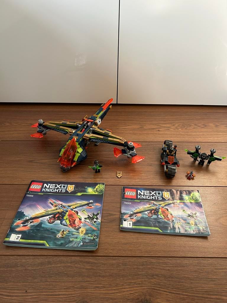 Lego Nexo Knights 72005 Aaron's X-Booglaat, Ophalen of Verzenden, Gebruikt, Complete set, Lego