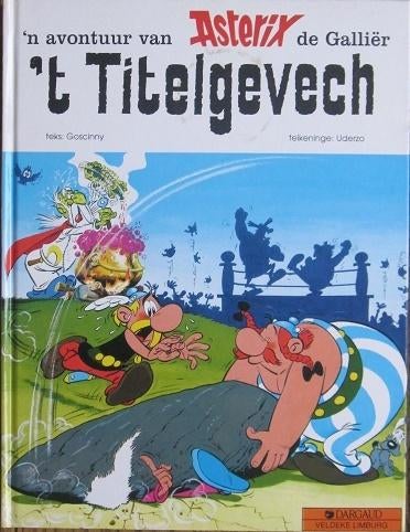 Asterix - `t Titelgevech, Eén stripboek, Ophalen of Verzenden, Gelezen