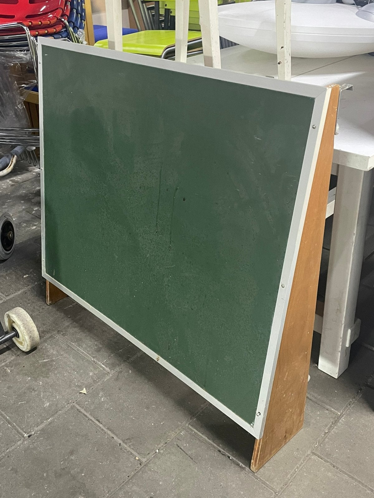 Vintage Krijtbord Schoolbord, Diversen, Schoolborden, Ophalen, Gebruikt, X, Krijtbord