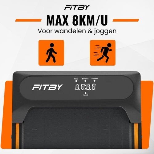 Foto 6 van Loopband met helling 5% - 8% - Hardloopband