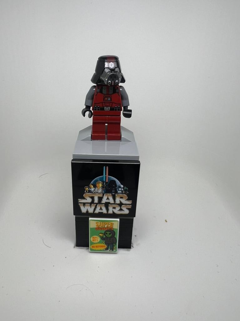 Lego star wars sw0436 sith trooper dark red armor, Ophalen of Verzenden, Zo goed als nieuw