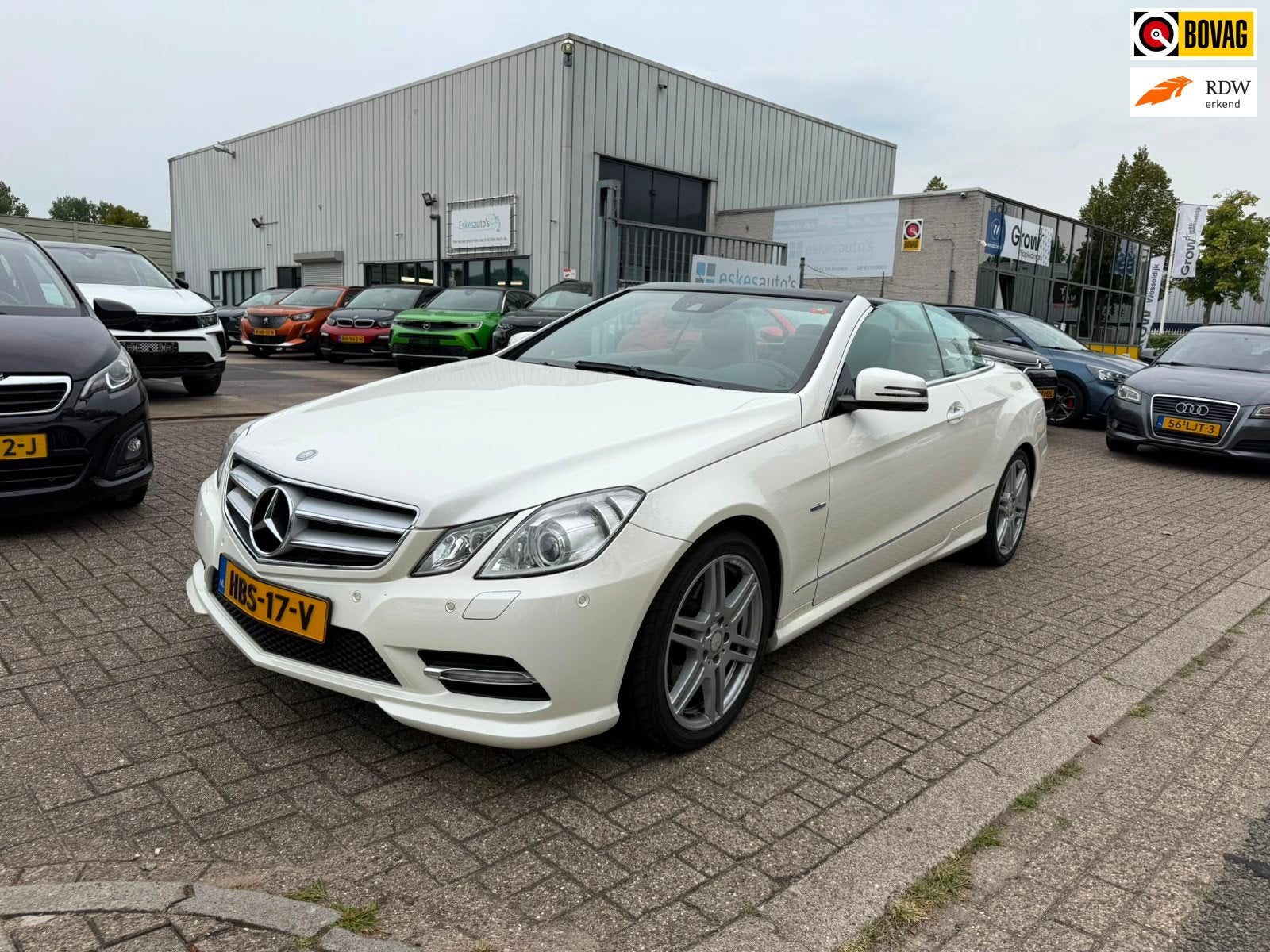 Mercedes-Benz E-klasse Cabrio 350 CGI Avantgarde, AMG, Leder, Euro 5, Achterwielaandrijving, Gebruikt, Zwart