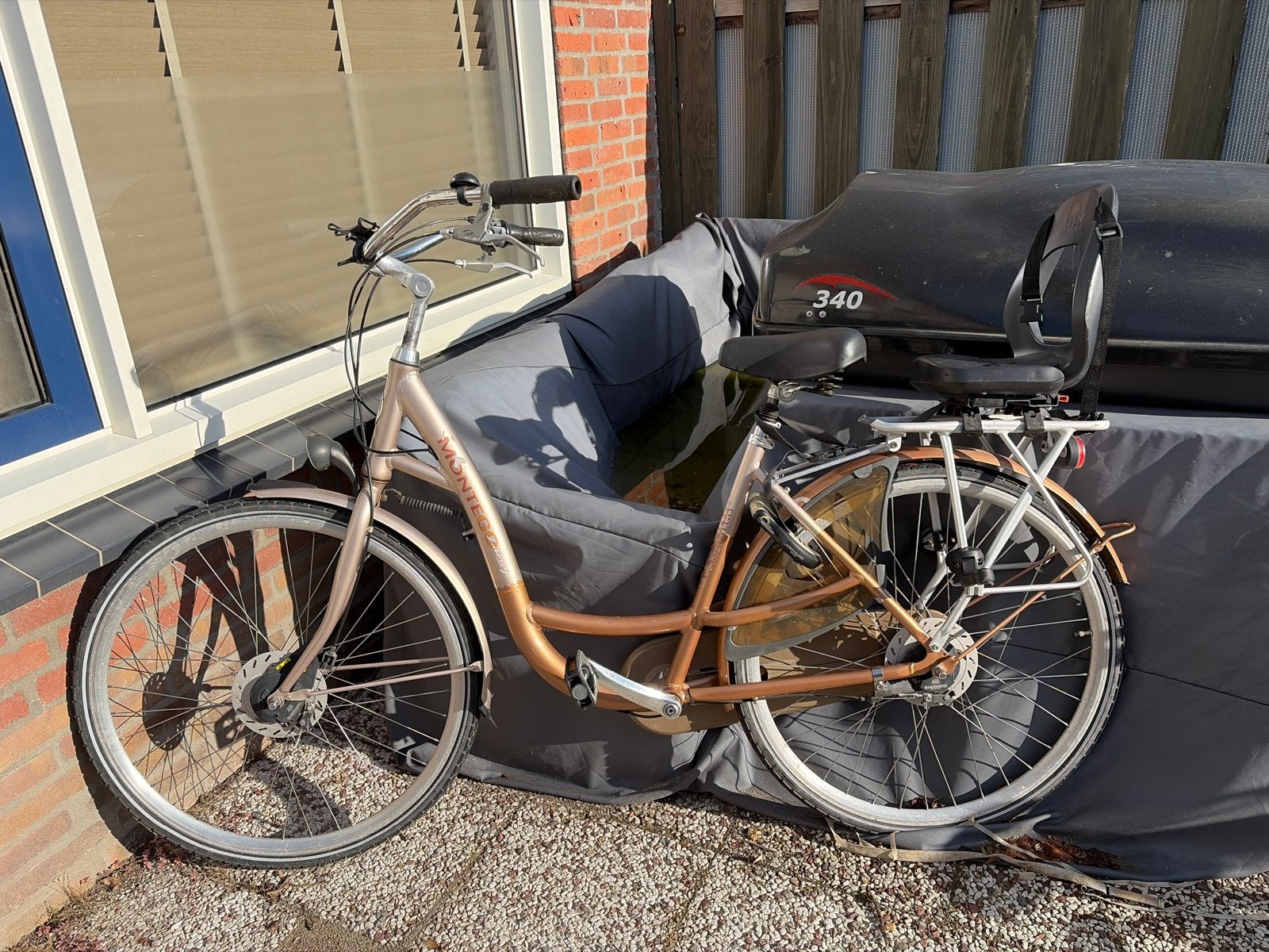 Montego damesfiets, Schijfrem, Ophalen, Overige merken, 53 tot 56 cm