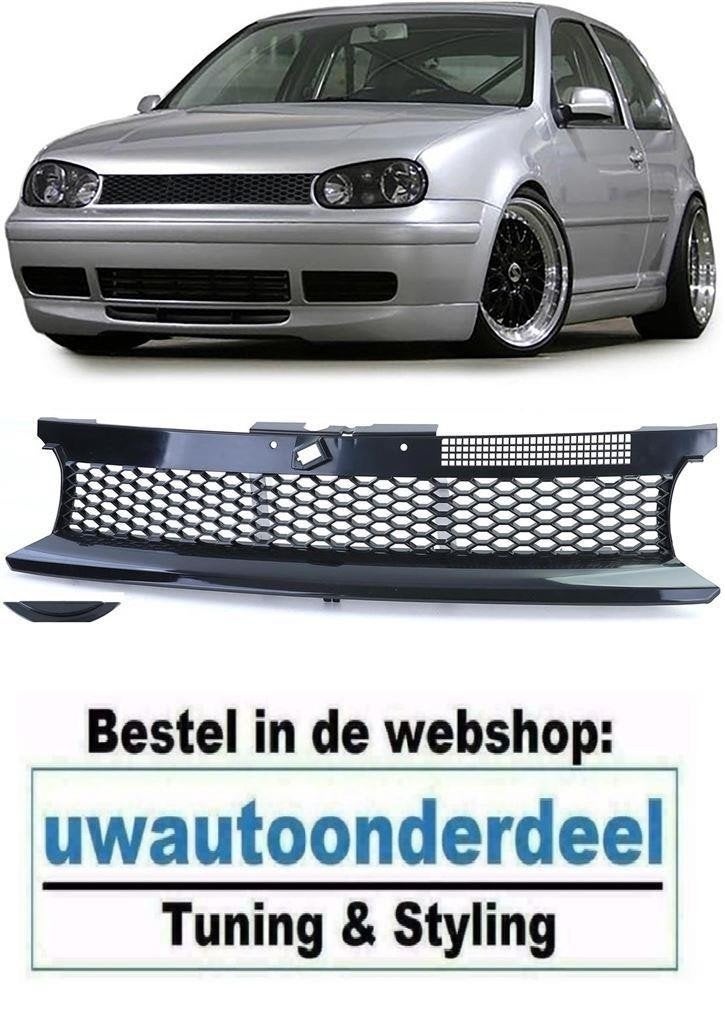 Embleemloze Honingraat Sport Grill Zwart Geschikt Voor VW Go, Verzenden, Automotive Parts, A.parts@hotmail.nl, Trasmolenlaan 12 3447 GZ Woerden