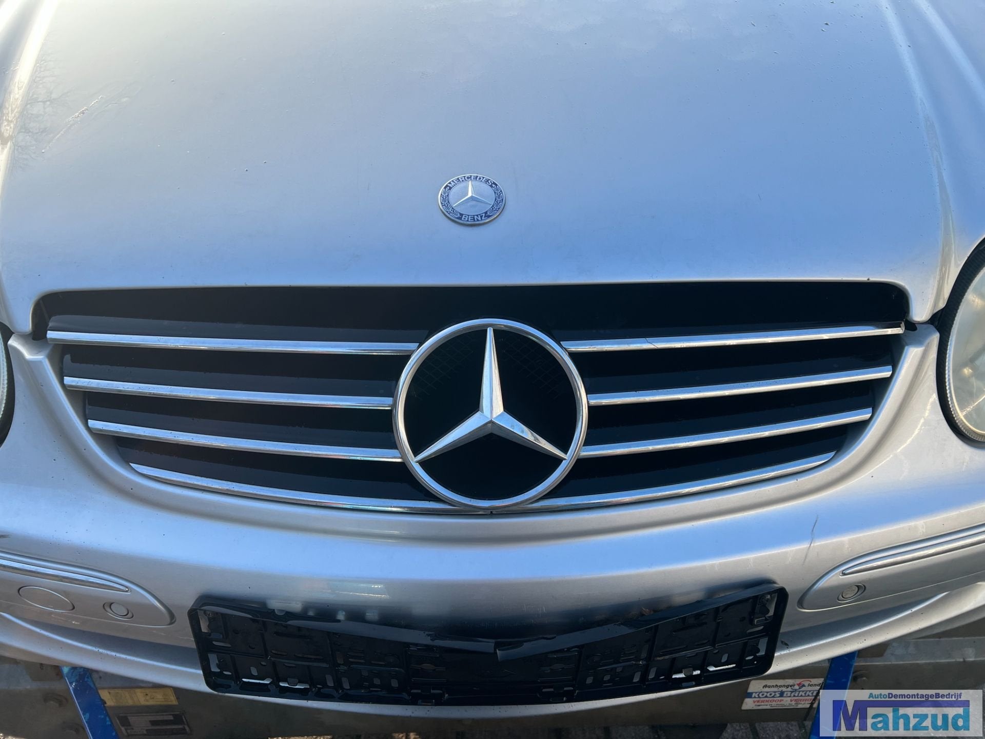MERCEDES CLK W209 grille 2002-2009, Gebruikt, Mercedes-Benz AG, Mercedes-Benz, Ophalen of Verzenden