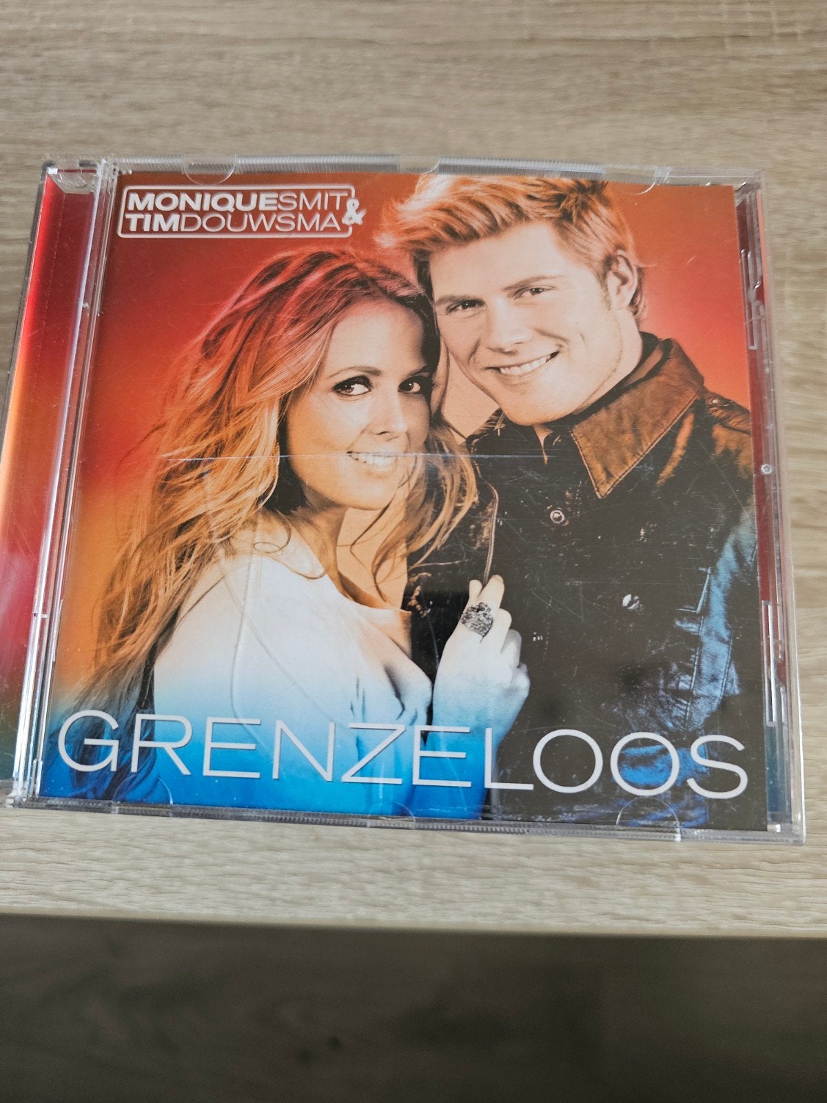 Monique Smit & Tim Douwsma - Grenzeloos CD, Gebruikt, Ophalen of Verzenden, Pop, Inclusief doosje