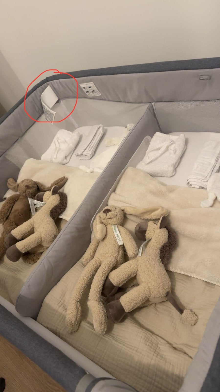 Chicco - Co-sleeper - next2me twins - magnet grey, Ophalen of Verzenden, Zo goed als nieuw, Wieg