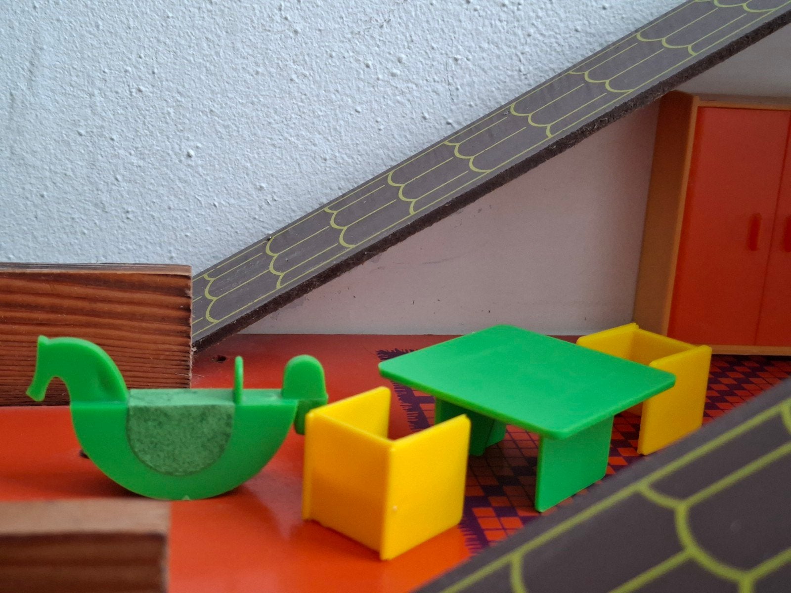 Vintage Poppenhuis met Meubels - Jaren '70, Ophalen