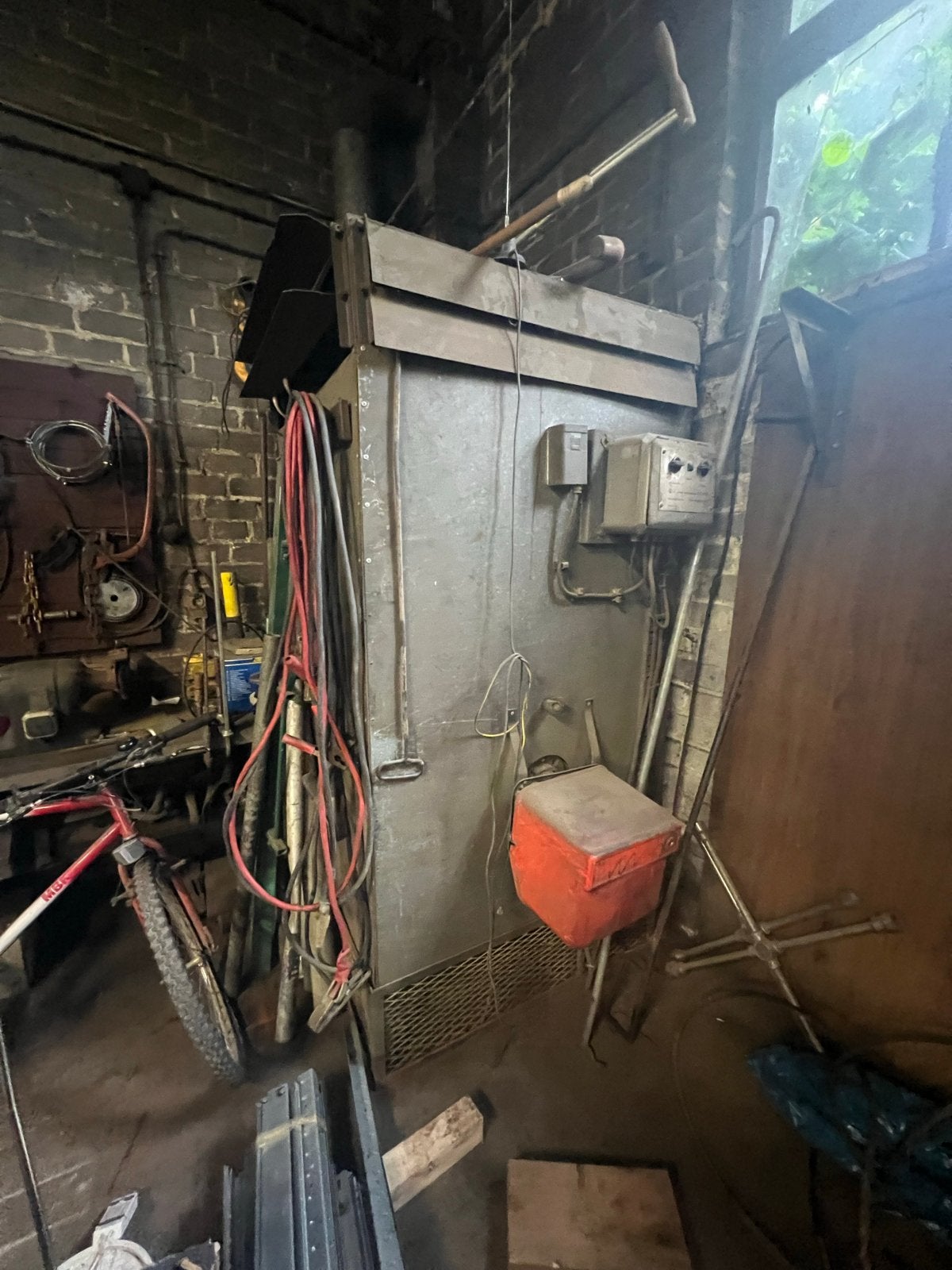 Werkplaatskachel - Krachtige dieselverwarming, Ophalen, 30 tot 80 cm, Gebruikt, Kachel