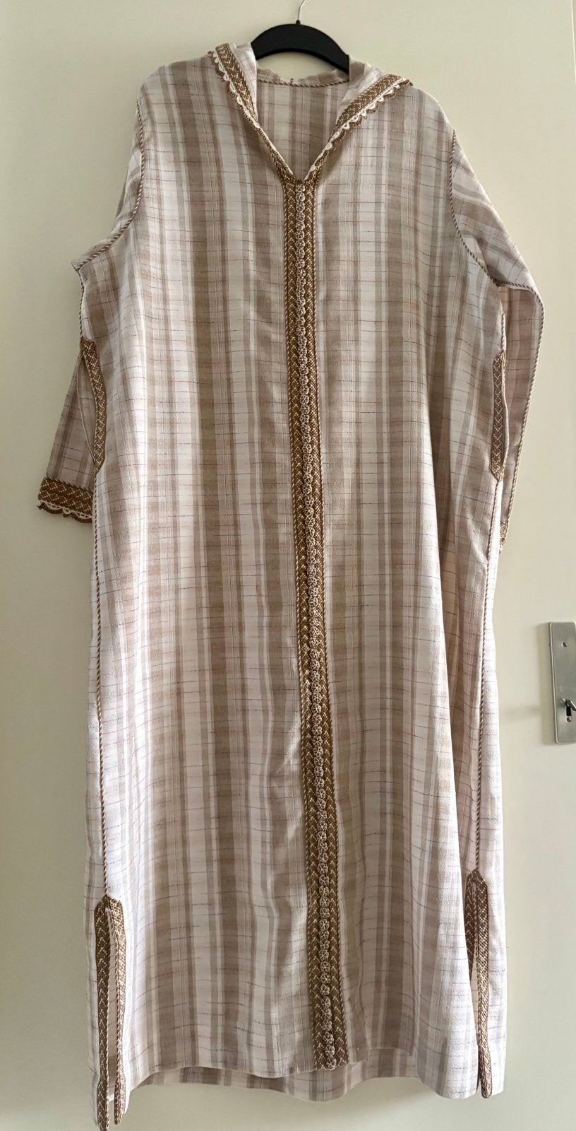 Djellaba/ Marokkaans, Kleding | Dames, Overige typen, Beige, Maat 42/44 (L), Nieuw