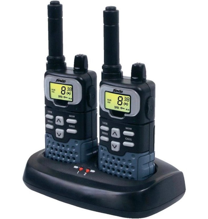 ALECTO FR-60 portofoon - walkie talkie, Minder dan 2 km, Gebruikt, Ophalen of Verzenden, Portofoon of Walkie-talkie