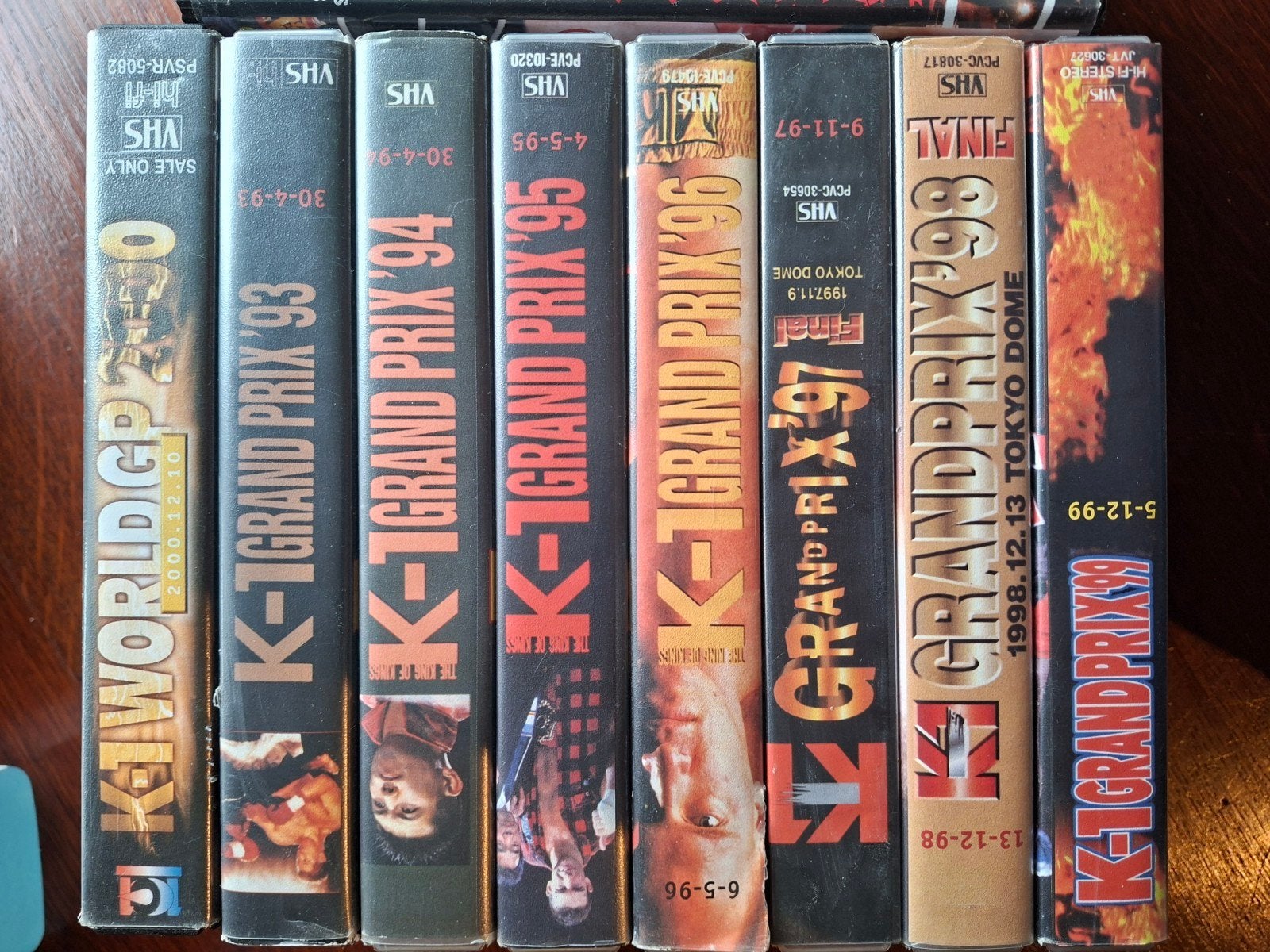 K1 Grand Prix VHS Collectie (1993-2000), Cd's en Dvd's, VHS | Film, Vanaf 16 jaar, Overige genres, Ophalen of Verzenden, VHS