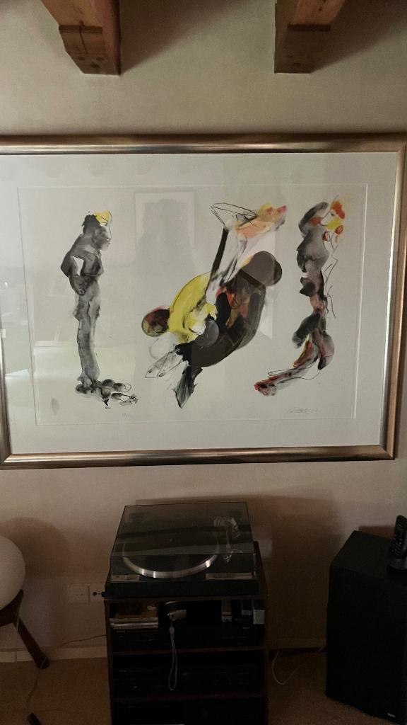 Kunst schilderij  Lataster, Ophalen