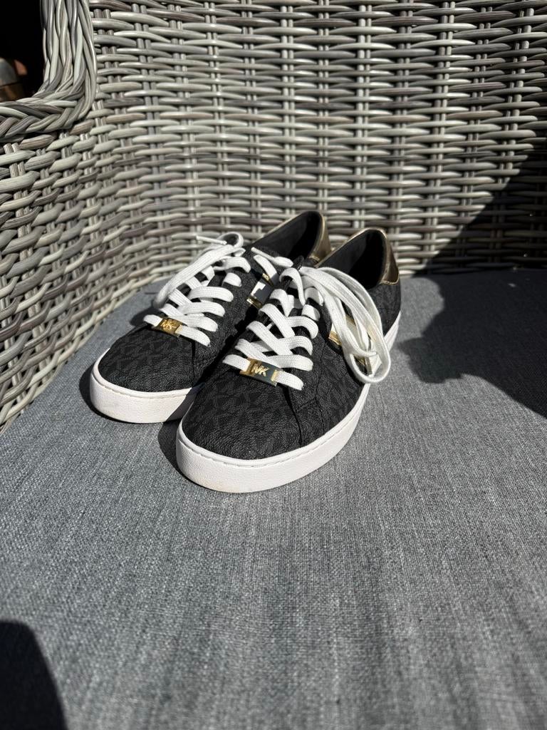 Michael Kors Sneakers, Zwart, Ophalen of Verzenden, Sneakers of Gympen, Zo goed als nieuw
