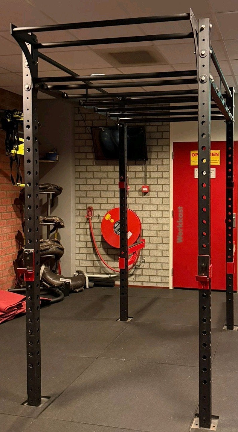Crossfit rek vrijstaand, Sport en Fitness, Fitnessmaterialen, Ophalen, Gebruikt, Benen, Overige typen