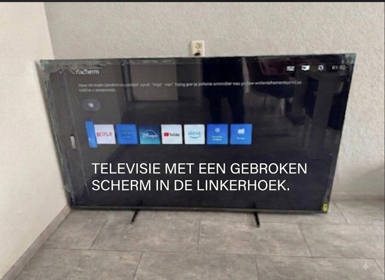 Philips 75 inch Smart TV – voor reparatie of onderdelen, 50 Hz, Ophalen of Verzenden, Zo goed als nieuw, 100 cm of meer