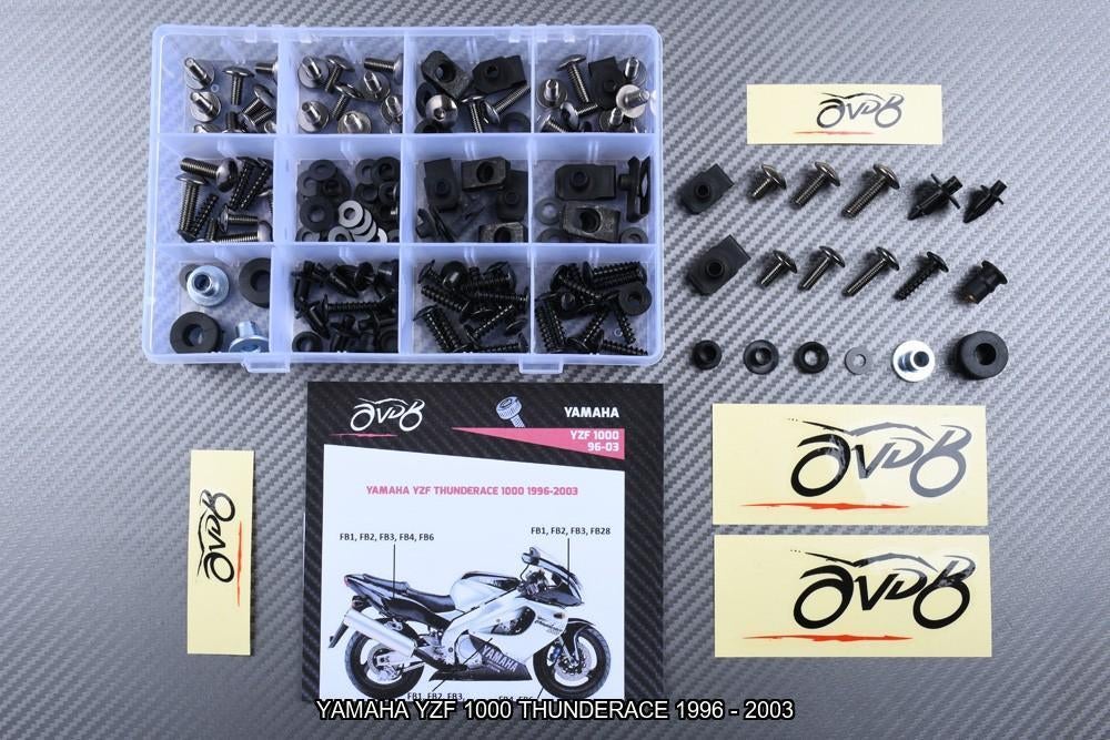 Kuip bouten set voor YAMAHA YZF 1000 THUNDERACE 1996 - 2003, Ophalen of Verzenden, Nieuw
