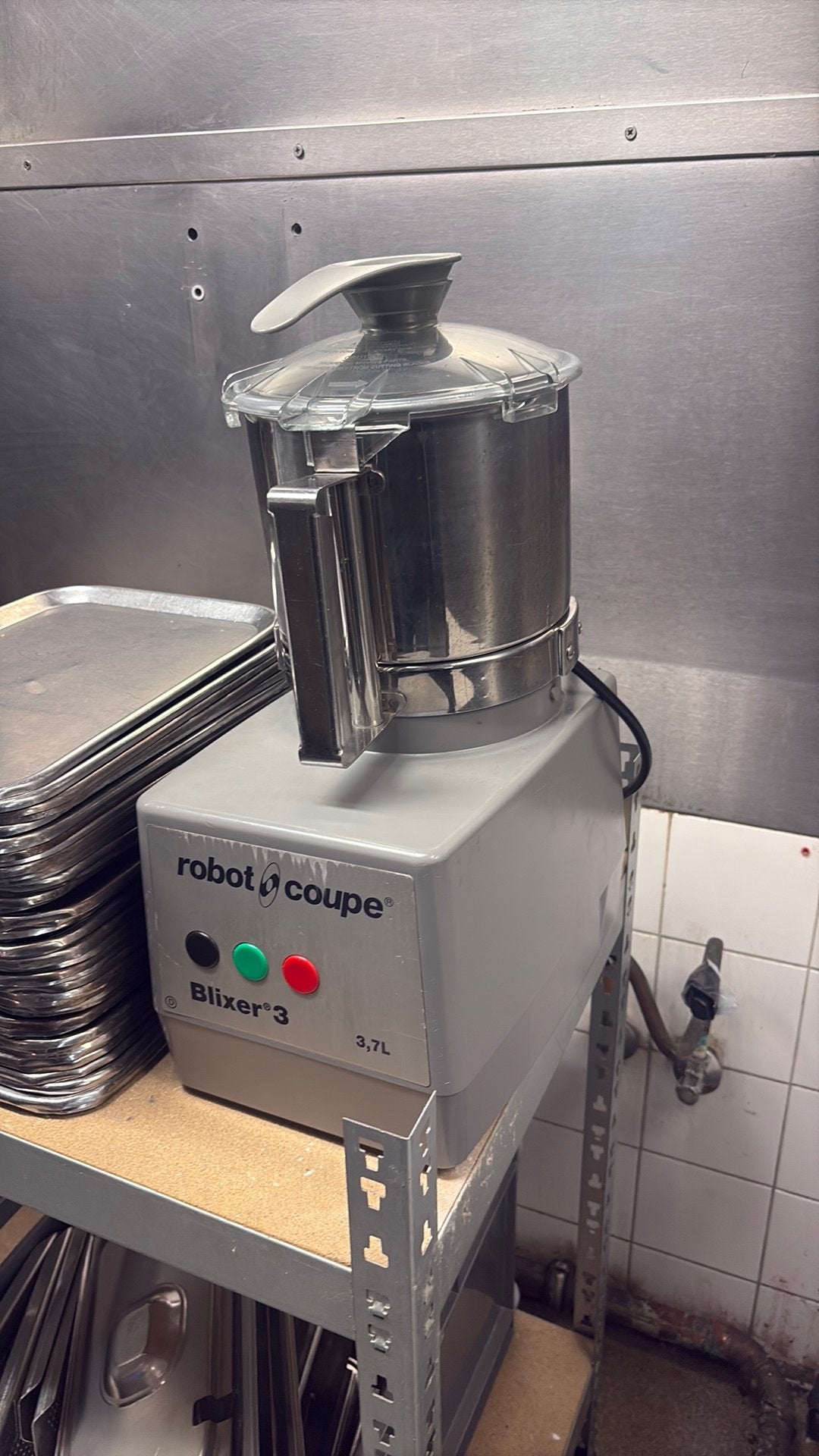 Robot coupe Blixer, 4 liter of meer, Ophalen, 3 snelheden of meer