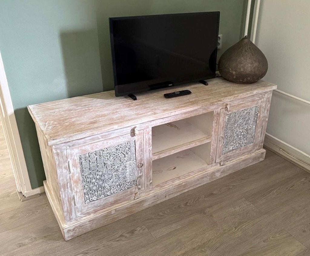 Stijlvol dressoir/tv meubel van Zenza. Moet weg!!, Ophalen, 150 tot 200 cm, Zo goed als nieuw, Minder dan 100 cm