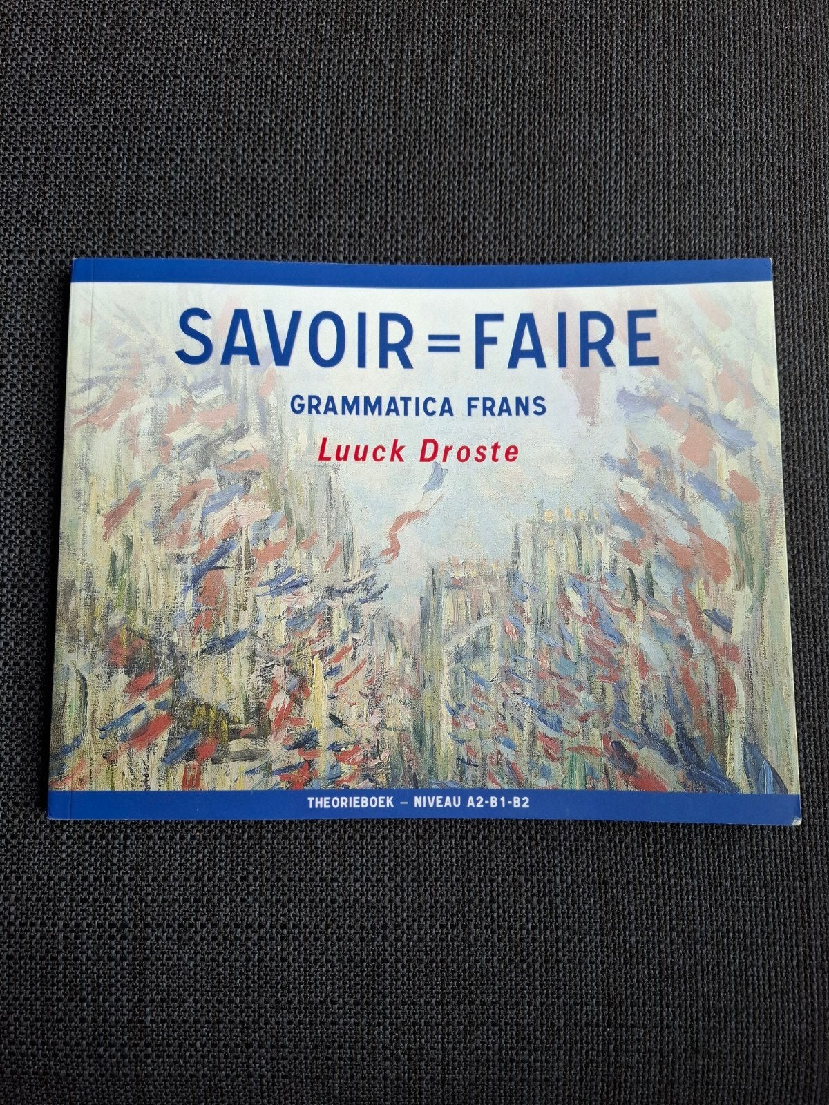 Savoir Faire Frans - Theorieboek, Boeken, Frans, Luuck Droste, Ophalen of Verzenden, Zo goed als nieuw