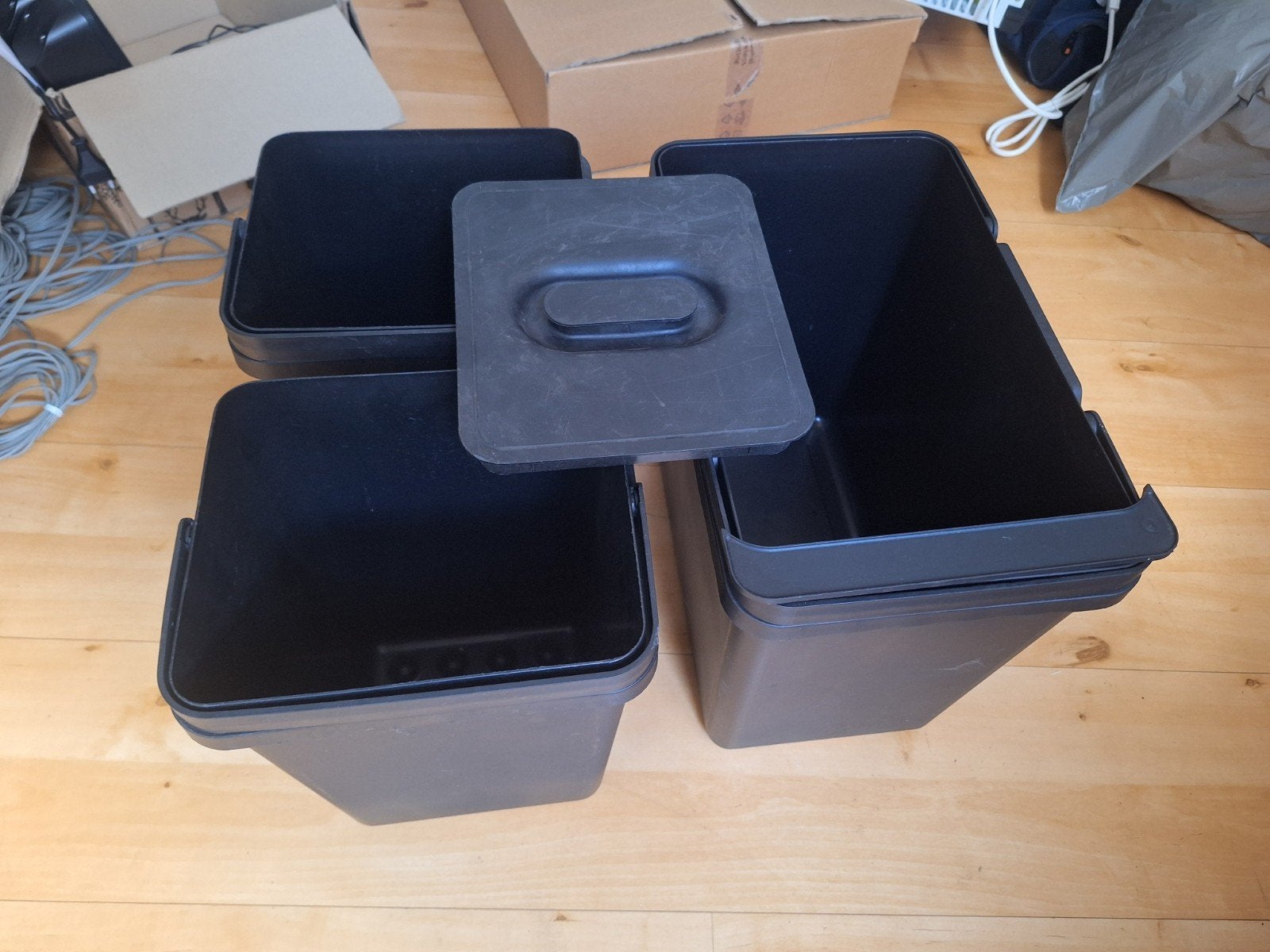 Ikea prullenbakken, Ophalen, Minder dan 40 cm, Doos, Minder dan 35 cm