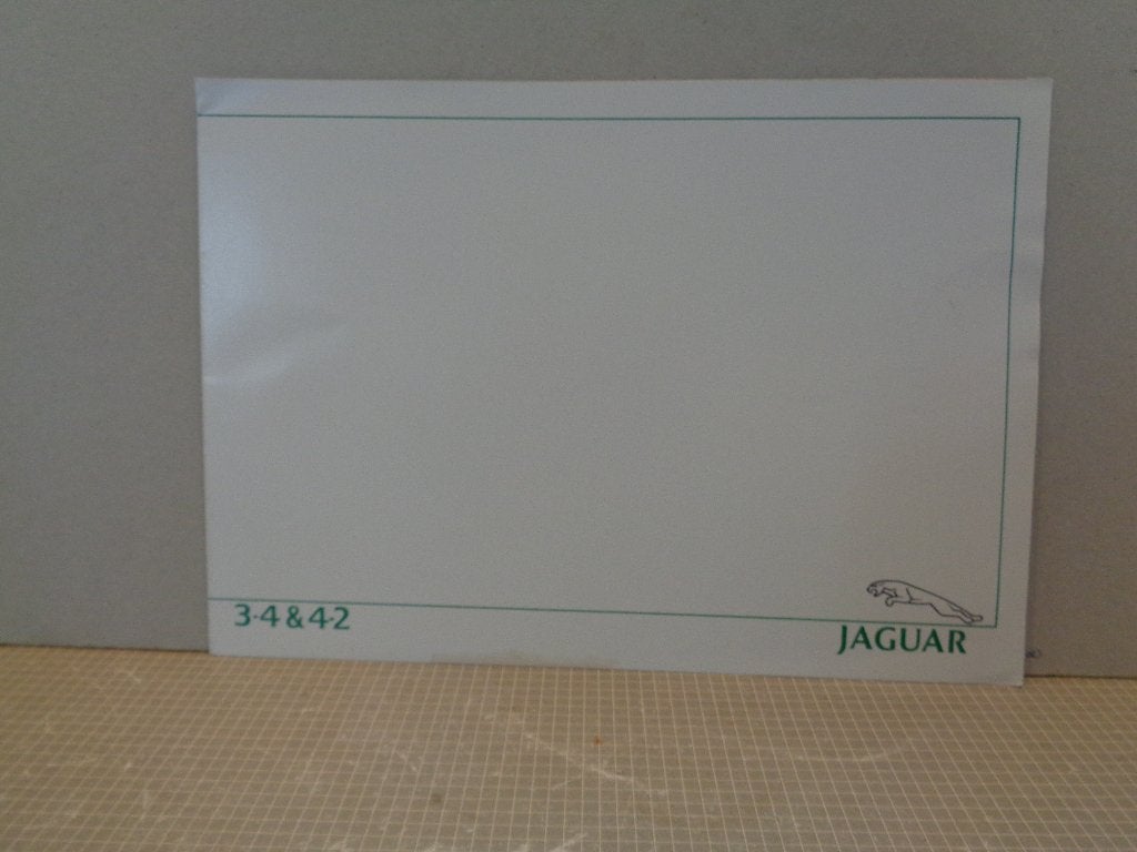 jaguar brochure, Ophalen of Verzenden, Zo goed als nieuw, Overige merken