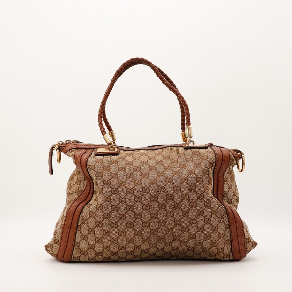 Gucci Bella shopper, Verzenden, Gebruikt, Zwart, Shopper