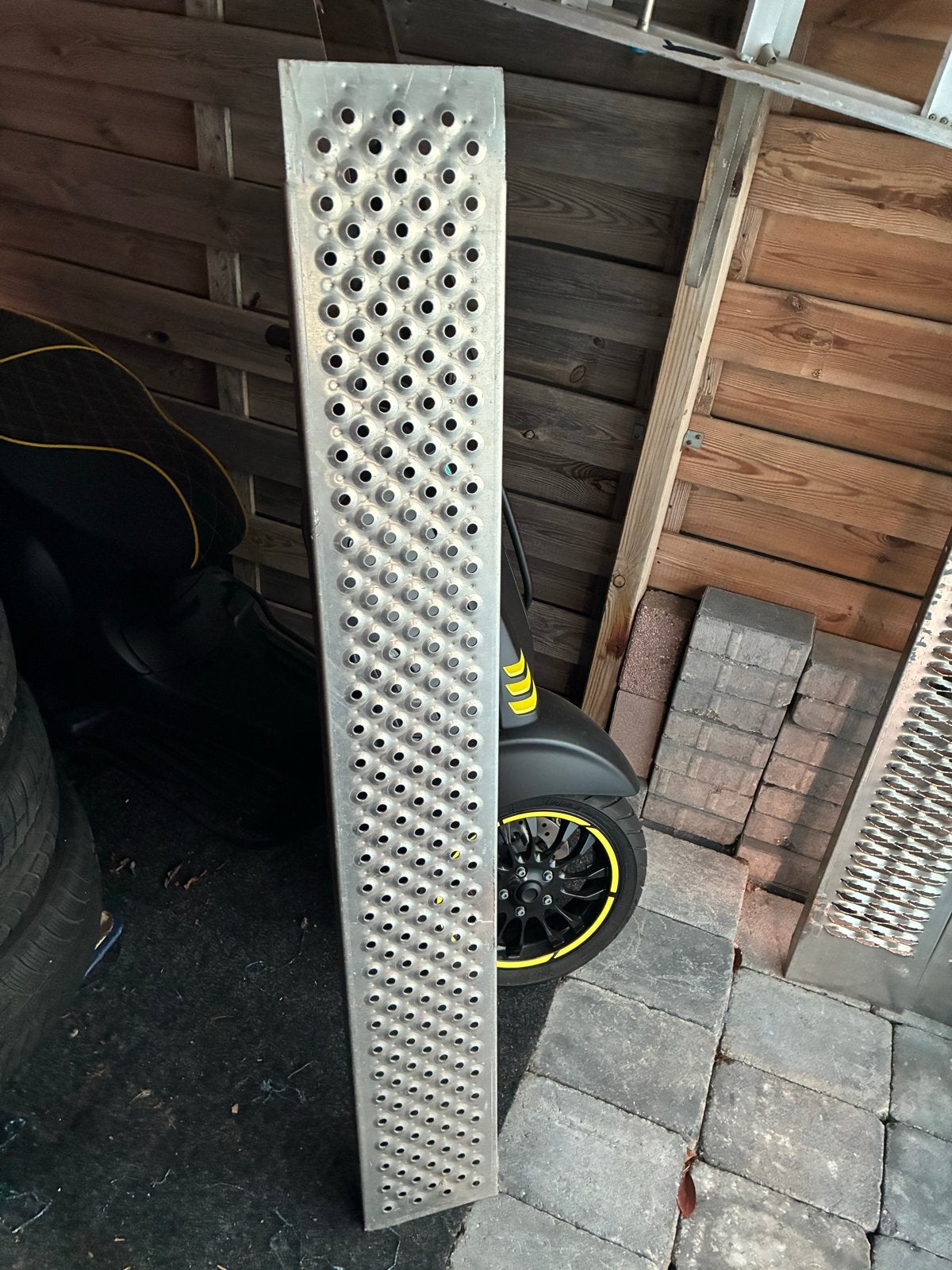 Aluminium Oprijplaten (2 stuks) voor Scooter/Brommobiel, Ophalen