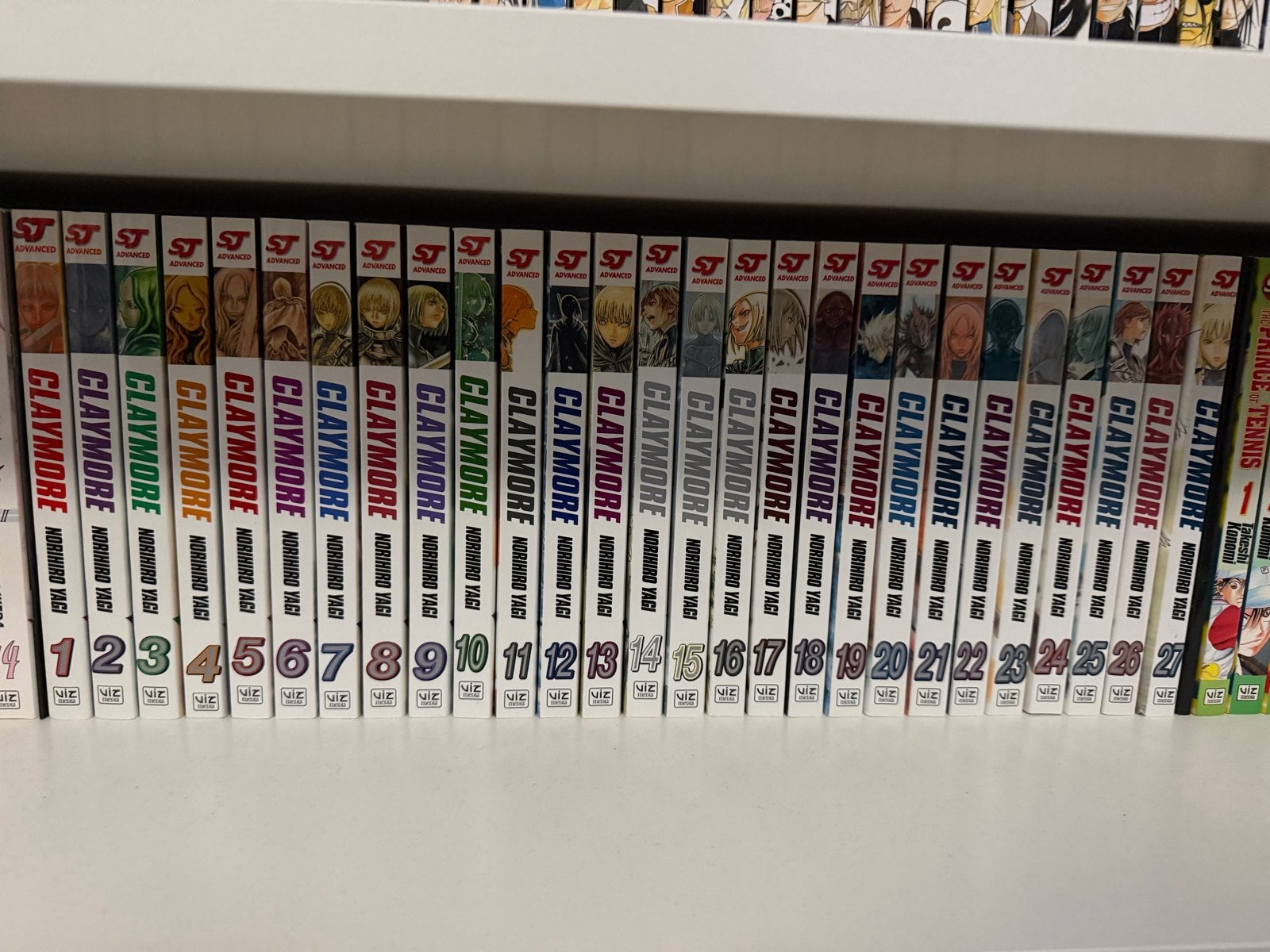Claymore Manga Complete Serie 1-27 Norihiko Yagi, Complete serie of reeks, Ophalen of Verzenden, Nieuw