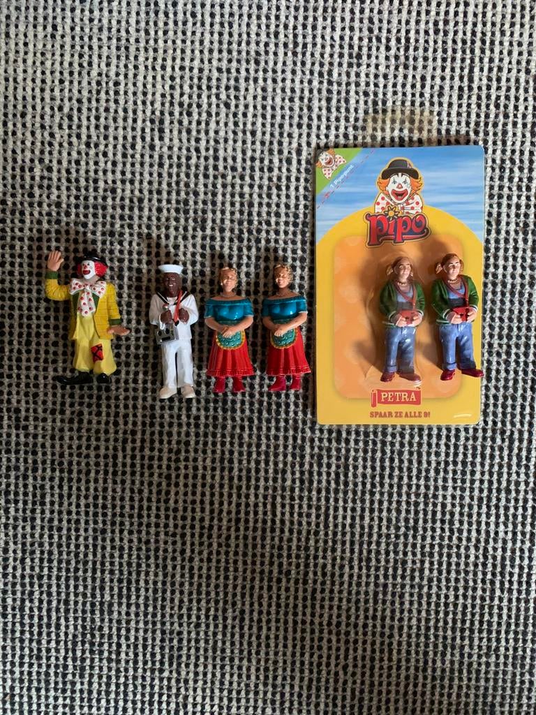 Pipo de Clown set figuren, Verzamelen, Poppetjes en Figuurtjes, Ophalen of Verzenden, Zo goed als nieuw