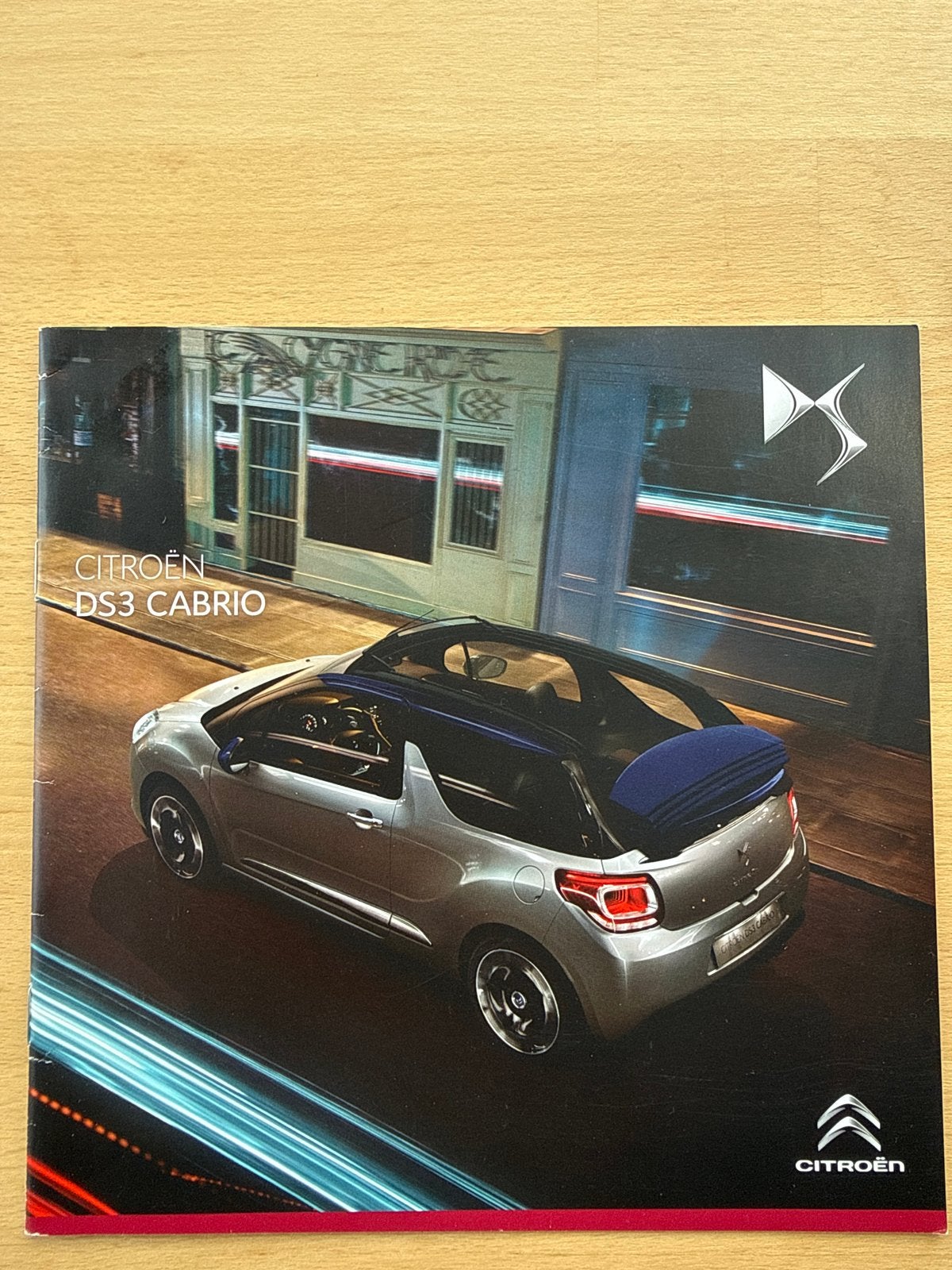 Brochure Citroën DS3 Cabrio - 12 pagina's, Ophalen of Verzenden, Gelezen, Citroën