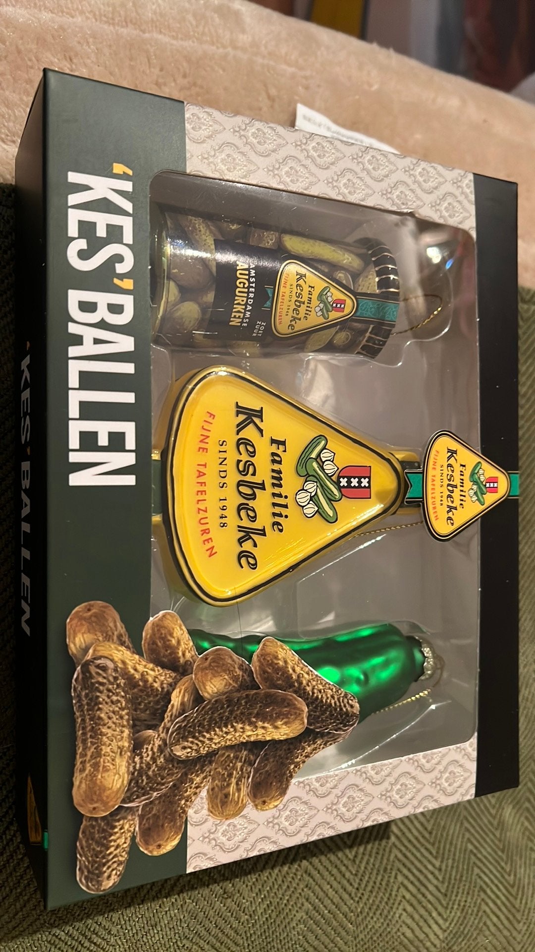 Kerstballen vab kesbeke nieuw, Ophalen of Verzenden, Zo goed als nieuw, Overige typen
