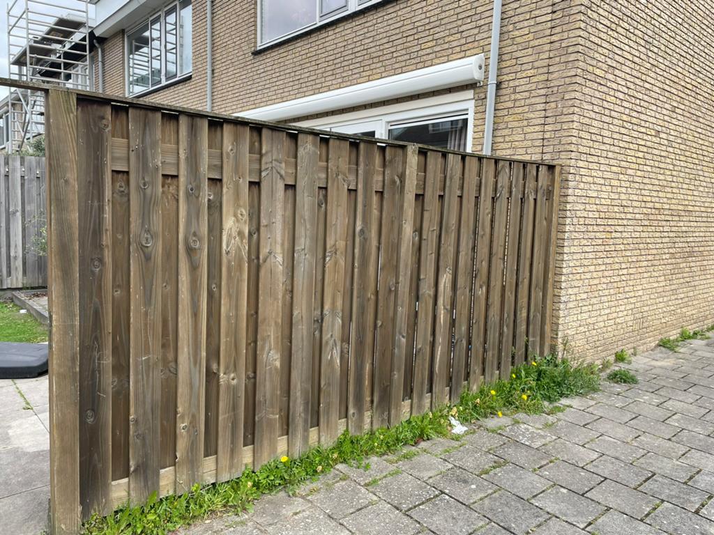 3 LOSSE SCHUTTING DELEN (DOUGLAS), Ophalen, 1 tot 2 meter, Minder dan 3 meter, Zo goed als nieuw