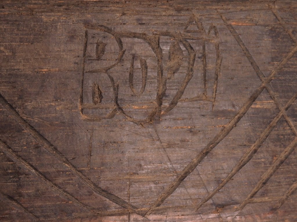 Roeispaan “Bodi” Sepik Papua Nieuw-Guinea (170815-01), Hout, Verzenden, Overige typen, Papoea-Nieuw-Guinea
