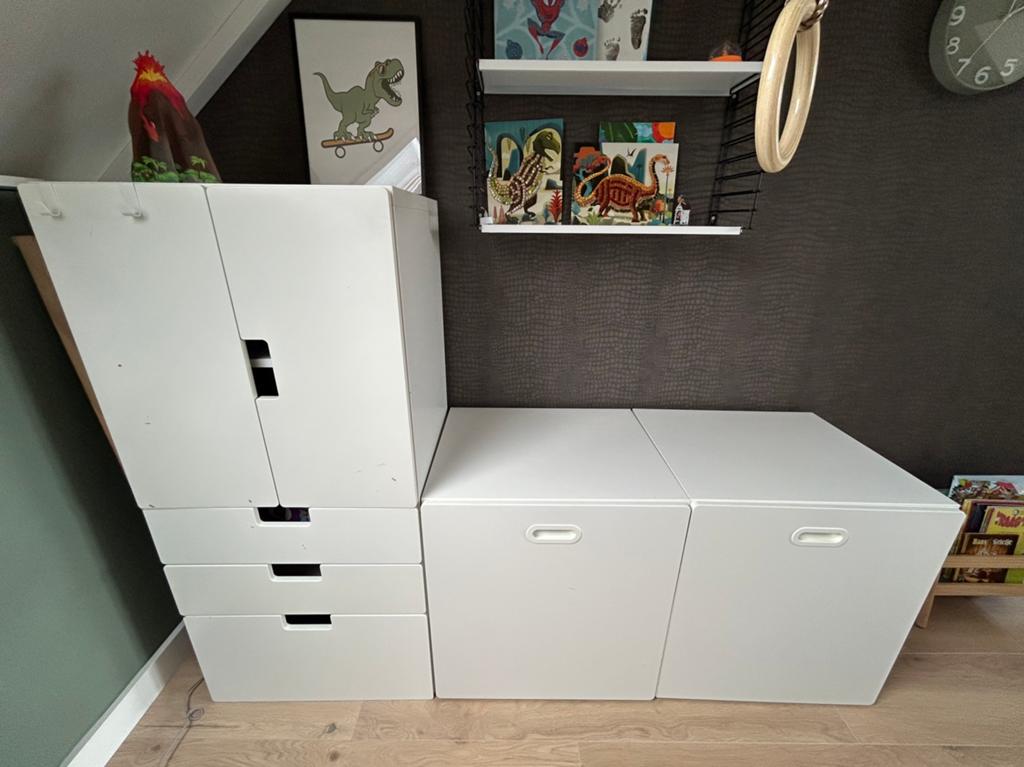 Ikea Stuva kasten, Gebruikt, Minder dan 100 cm, 25 tot 50 cm, 50 tot 100 cm