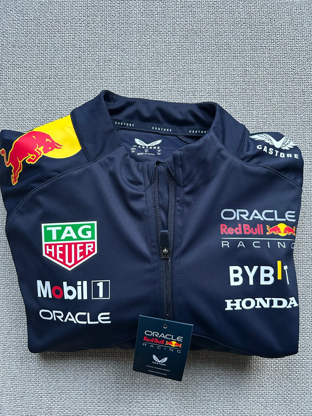 Red Bull Racing Softshell Jas - Nieuw met labels, Verzenden, Nieuw, Maat 56/58 (XL), Blauw