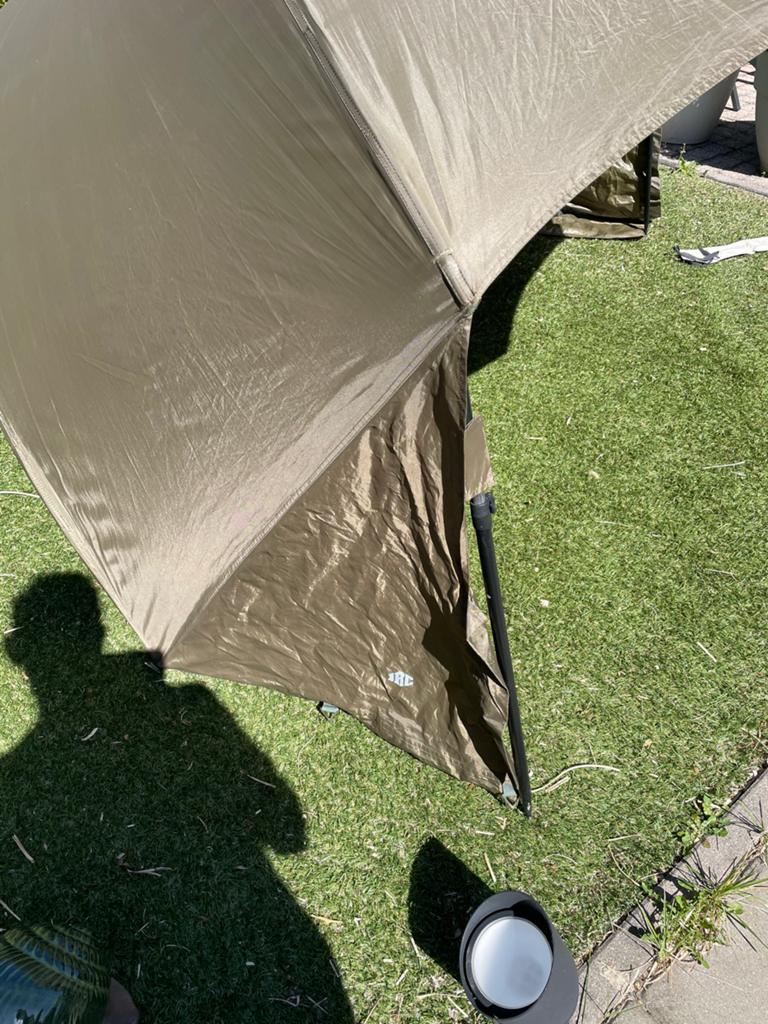 JRC Brolly, Ophalen, Gebruikt