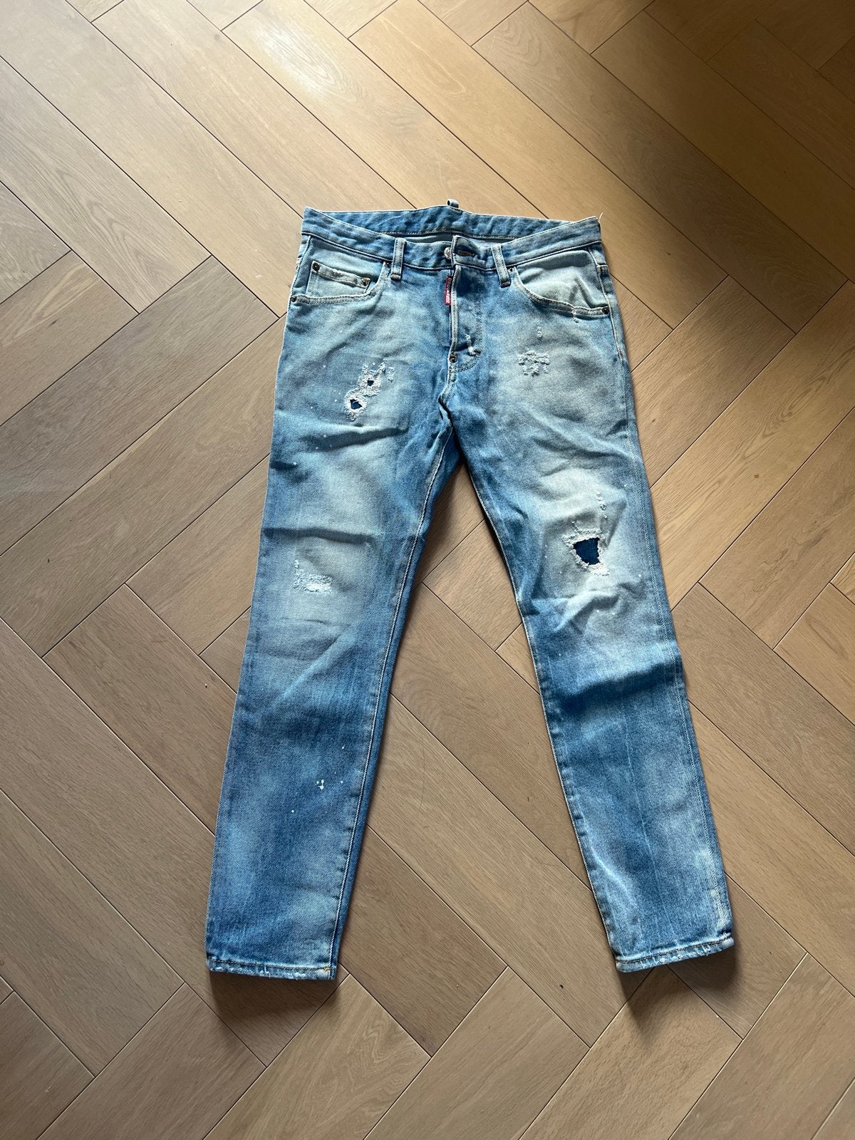 Dsquared2 Jeans - Stijlvolle Designer Denim, Ophalen of Verzenden, Gedragen, Blauw, W33 - W34 (confectie 48/50)