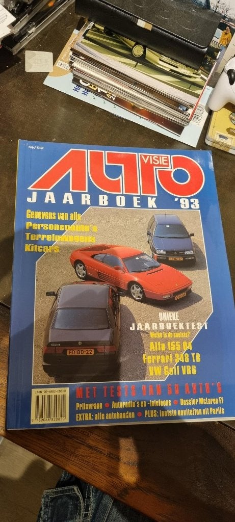 Autovisie Jaarboek 1993, Boeken, Algemeen, Ophalen of Verzenden, Zo goed als nieuw, Autovisie