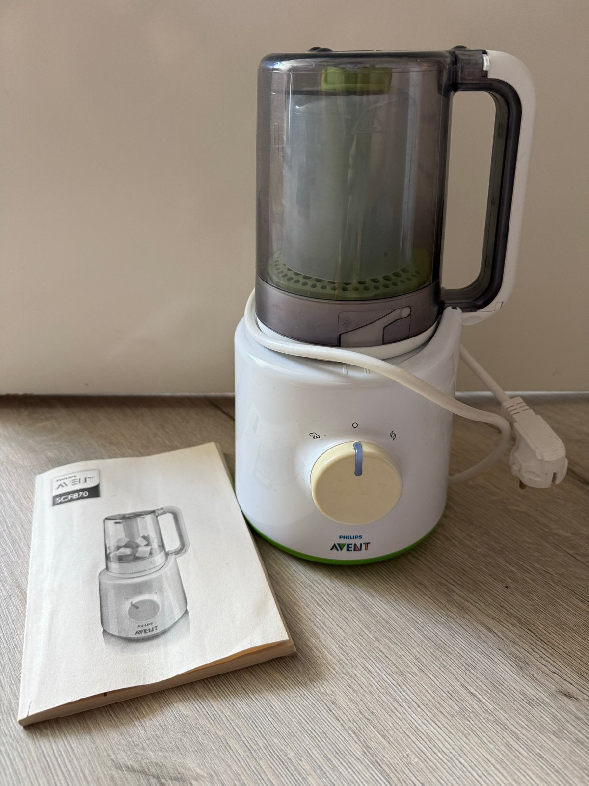 Philips Avent SCF870 Babyvoedingmaker Stomer en Blender, Ophalen, Gebruikt, Stoomfunctie, Philips Avent