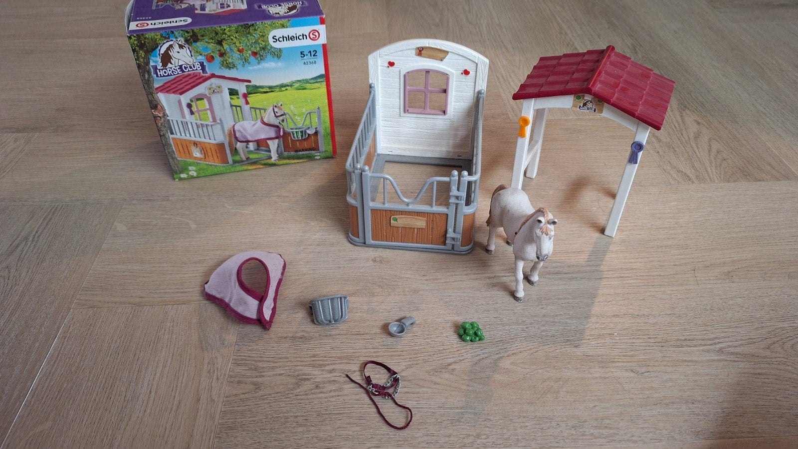 Schleich paardenbox, Ophalen of Verzenden, Zo goed als nieuw
