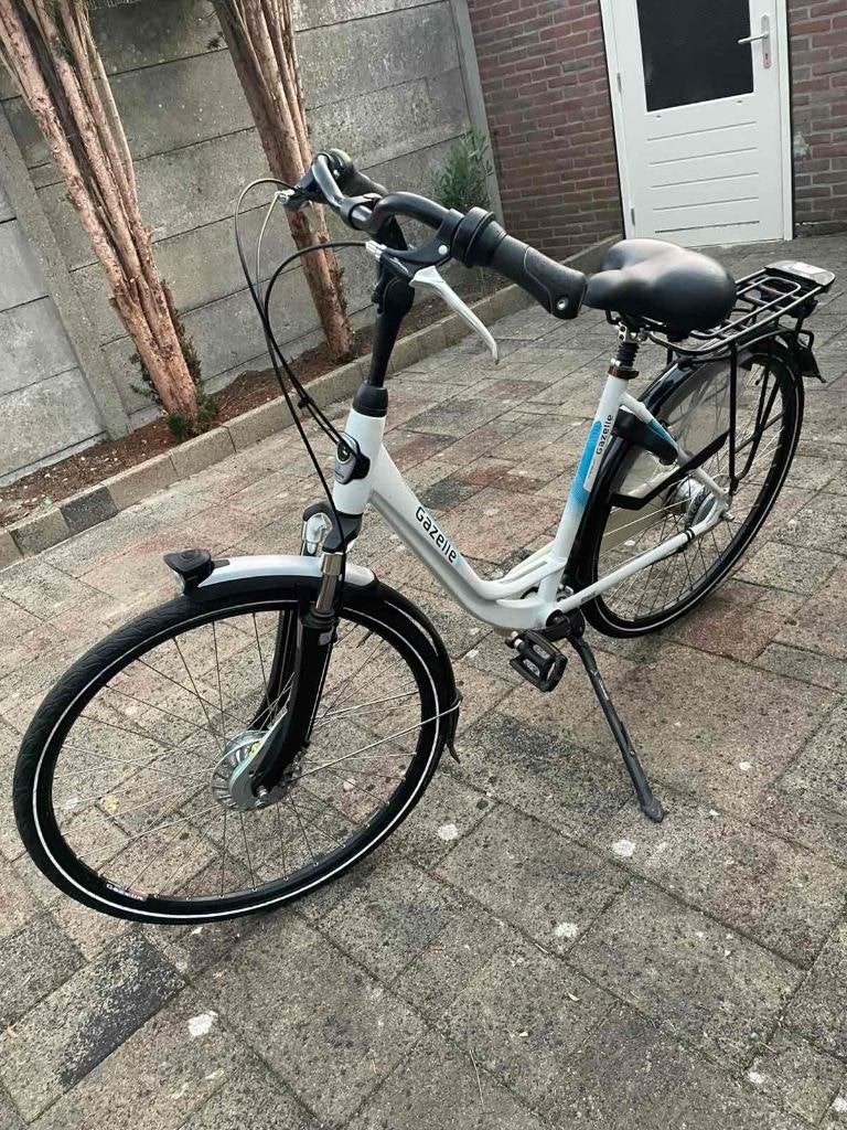 Gazelle Damesfiets - Zo goed als nieuw, Ophalen, Velgrem, 47 tot 50 cm, Versnellingen