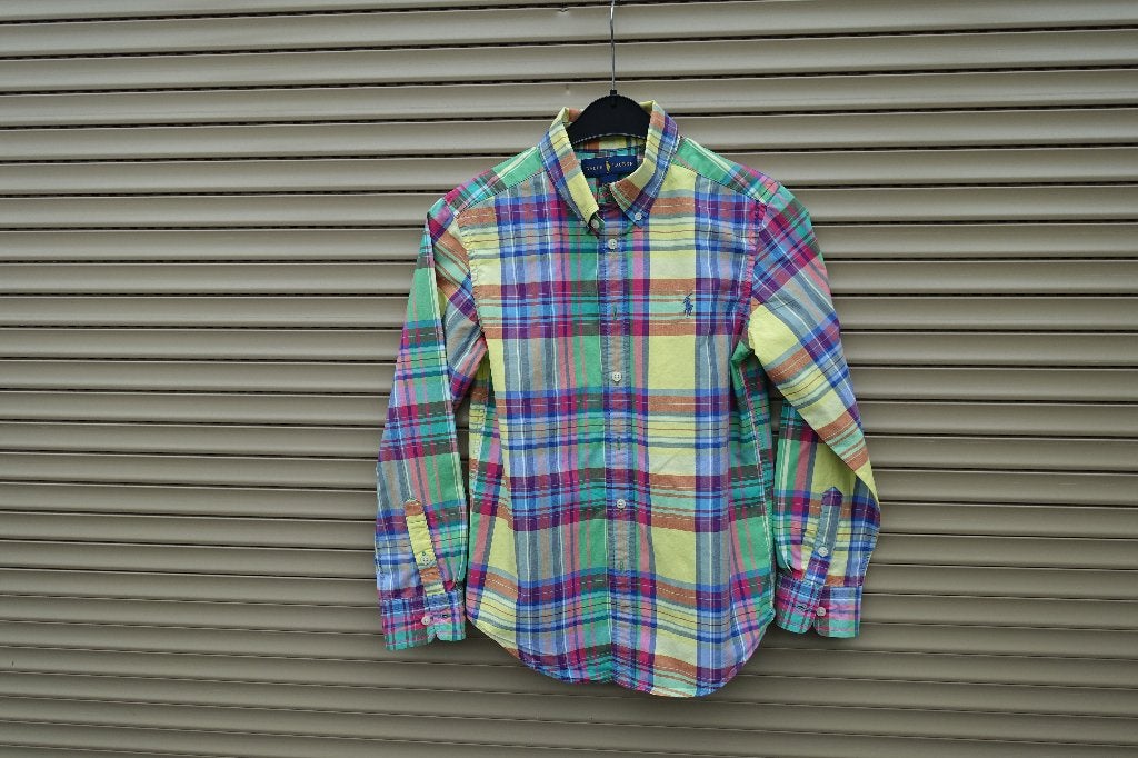 Ralph Lauren blouse.   10-12  jaar, Overhemd of Blouse, Ophalen of Verzenden, Zo goed als nieuw, Jongen