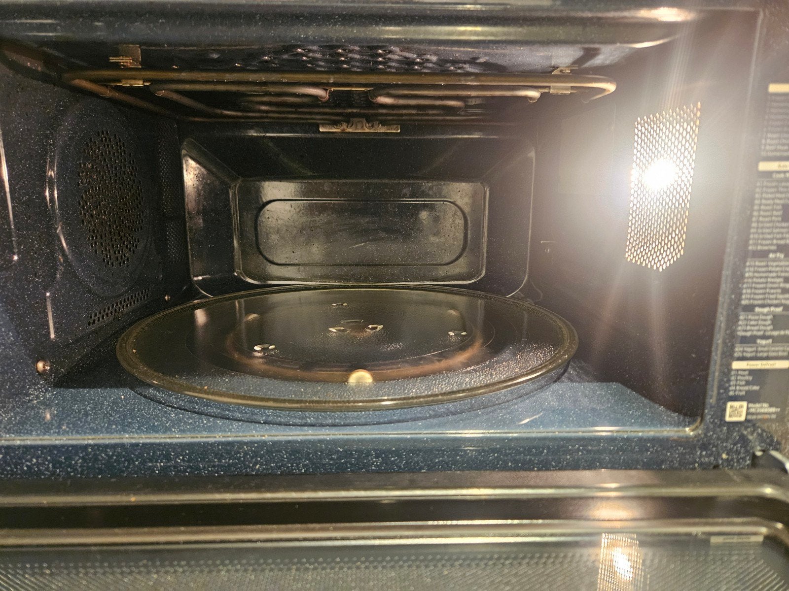 Samsung Combimagnetron MC35R8088CC - Zo goed als nieuw, Ophalen, Combimagnetron, Gebruikt, Hete lucht