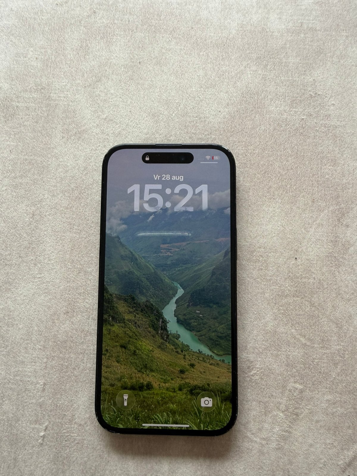 Iphone 15, Telecommunicatie, Mobiele telefoons | Apple iPhone, 256 GB, Gebruikt, IPhone 15, Zwart