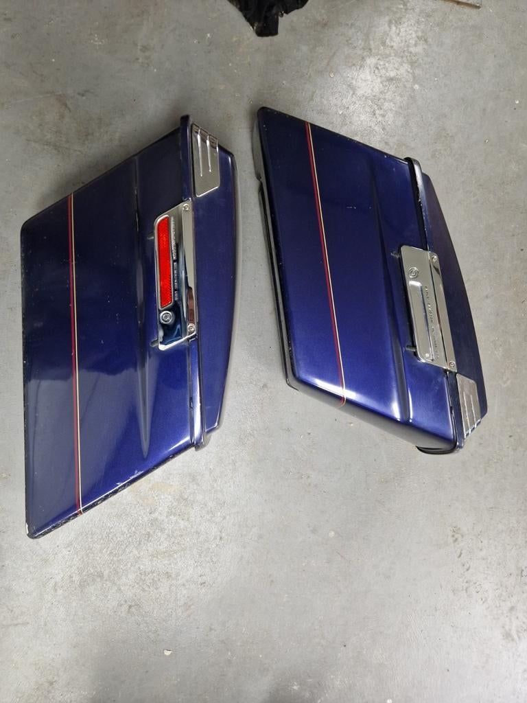 Harley davidson touring roadking koffers, Ophalen of Verzenden, Gebruikt