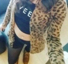 Leopard design vest tijgerprint vesten maat xs bruin flatcap, H&M, Bruin, Verzenden, Zo goed als nieuw