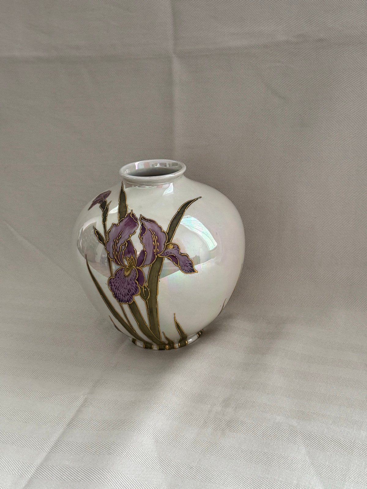 Gebrüder Heubach antieke Art Nouveau vaas, Antiek en Kunst, Ophalen of Verzenden