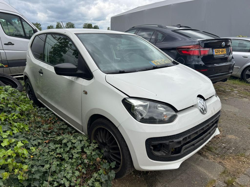 Volkswagen Up Schadeauto 2014, Volkswagen, Wit, Handgeschakeld, Ophalen of Verzenden