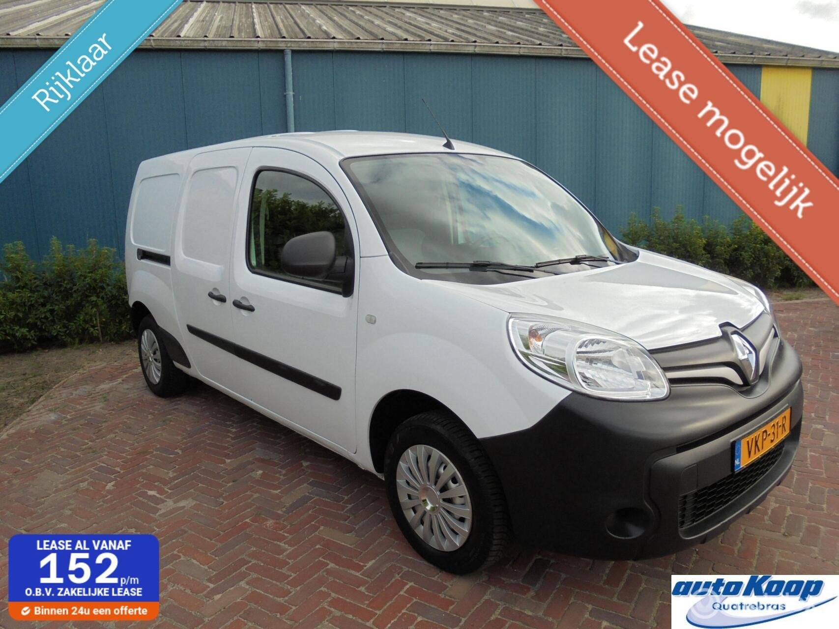Renault Kangoo bestel 1.5 Blue dCi 95 Comfort Maxi, Voorwielaandrijving, Euro 6, Renault, Wit
